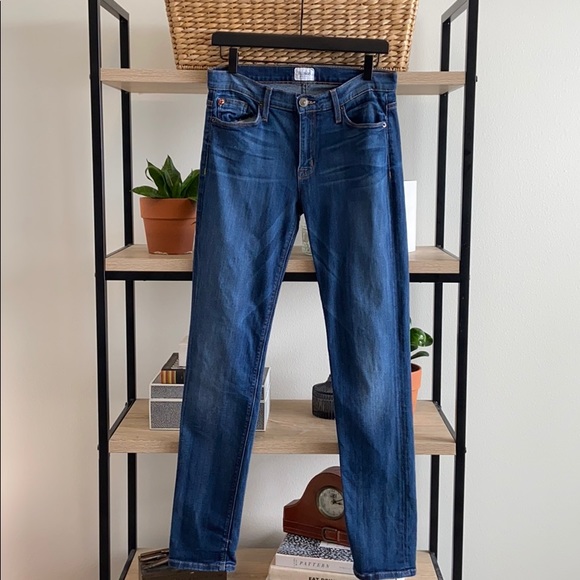 Hudson Gia Mid-Rise Skinny Jeans, 28 - Picture 1 of 11